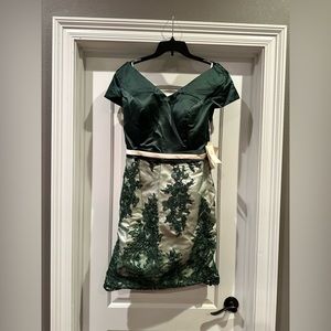 Knee length Mother of Bride dress